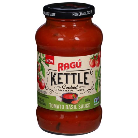 Save On Ragu Homemade Taste Kettle Cooked Tomato Basil Pasta Sauce Order Online Delivery Stop