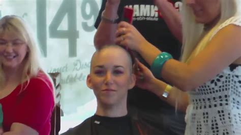 Woman Shaves Her Head For Her Friendheadshave Youtube