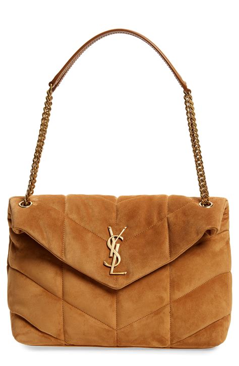 Loulou Medium Quilted Suede Shoulder Bag Saint Laurent Artofit