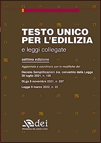 I Migliori Libri Sul Testo Unico Per Ledilizia