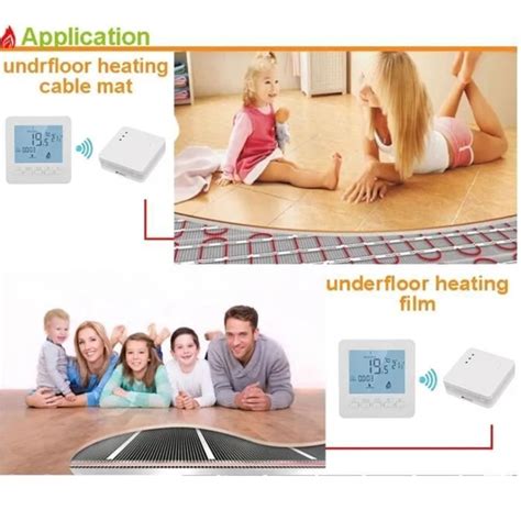 SURENHAP Thermostat RF Thermostat Programmable RF Fil Intelligent