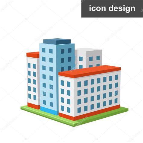 3d Icon Urban City — Stock Vector © Yauhen44 112206206