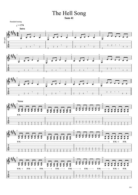 Sum The Hell Song Sheets By