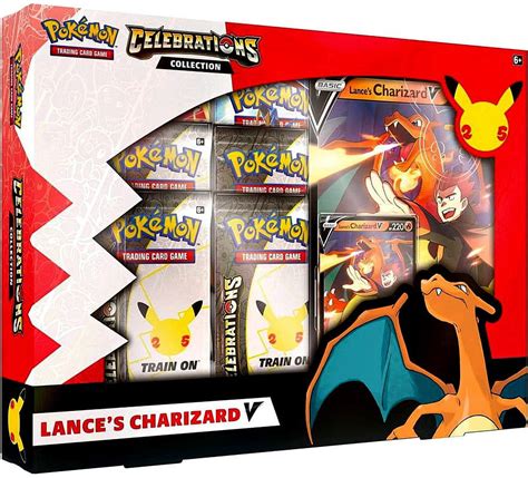 Pokemon Tcg Lances Charizard V Collection Box 6 Booster Packs Foil