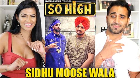 So High Official Music Video Reaction Sidhu Moose Wala Ft Byg