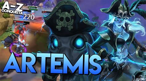 Artemis A Z Conquista Guia Smite Br Youtube