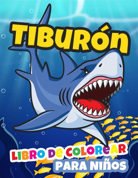 Buy Tiburón Libro de Colorear para Niños Divertidas y Fáciles Páginas