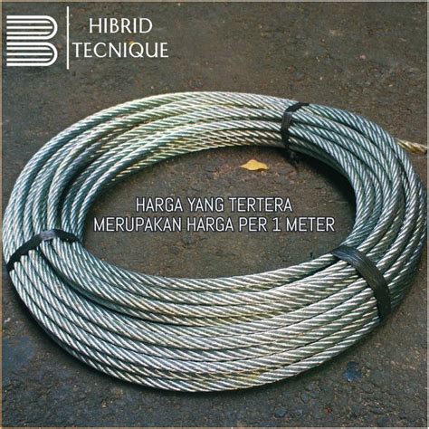 Seling Baja 4mm Sling Baja 4mm Kawat Baja 4mm Seling Baja Sling Wire