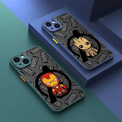 Cute Cartoon Marvel Hero Case For Honor 50 9a 70 5g X8 8x X7 X30 X9