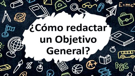 Como Redactar Los Objetivos De Un Proyecto Image To U