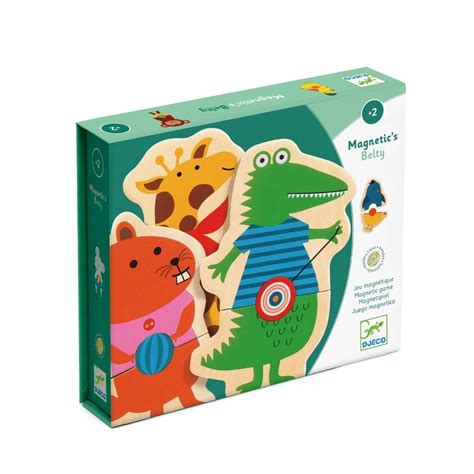 Djeco: Belty Animals Wooden Magnets | Malih nog naokrog