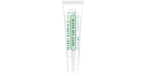 Mario Badescu Mint Lip Balm Ultra Nourishing Lip Balm Notino Co Uk