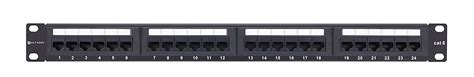 D Link Cat6 Utp 24 Port Loaded Patch Panel Cat6 24 Port Panel Technotech Technologies