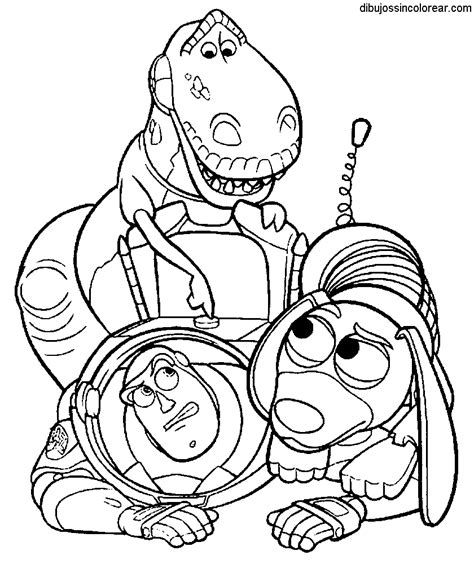 Toy Story Para Colorear