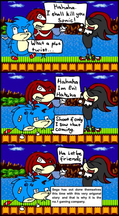 Sonic & Shadow Comic by gwokymarla on Newgrounds