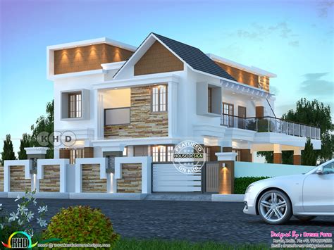 Bedrooms Sq Ft Beautiful Home Design Kerala Home Design And