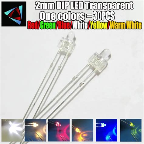 Pcs Mm Led Diode Gemischte Farbe Rot Gr N Gelb Blau Wei Warmwei