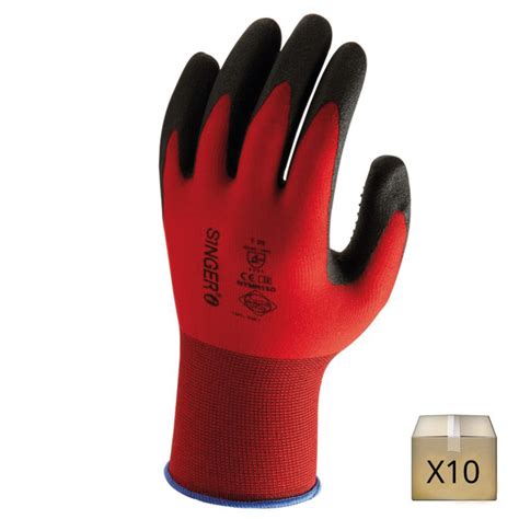 Gant De Manutention Fine Enduction Pvc Picots Pvc Gants De Travail