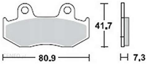 Cz Ci Motocyklowe Delta Braking Klocki Hamulcowe Honda Cr Ftr Mtx