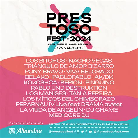 Prestoso Fest 2024 Anuncia Cartel Completo Binaural