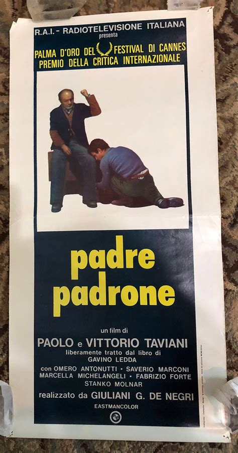 Italian Film Poster Padre Padrone 1977 Etsy