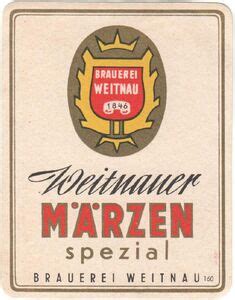 Drink Label Weitnauer M Rzen Spezial Brauerei Weitnau Germany