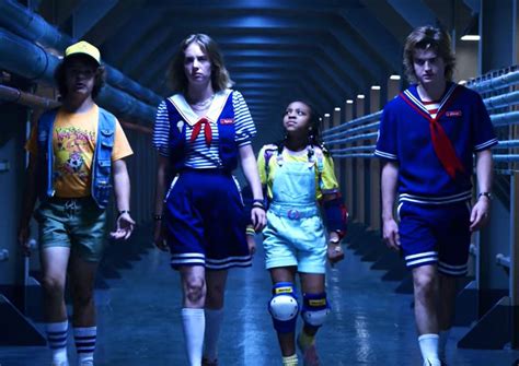 Stranger Things Quarteto Improvável Dustin Robin Erica E Steve Stranger Things Stranger