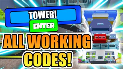 All Op Codes In Tower Tycoon May Roblox Youtube