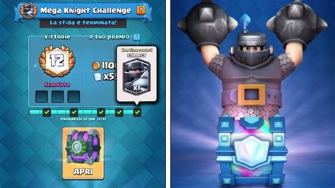 VINCIAMO LA NUOVA SFIDA GRAN CAVALIERE IN LIVE SU CLASH ROYALE YouTube