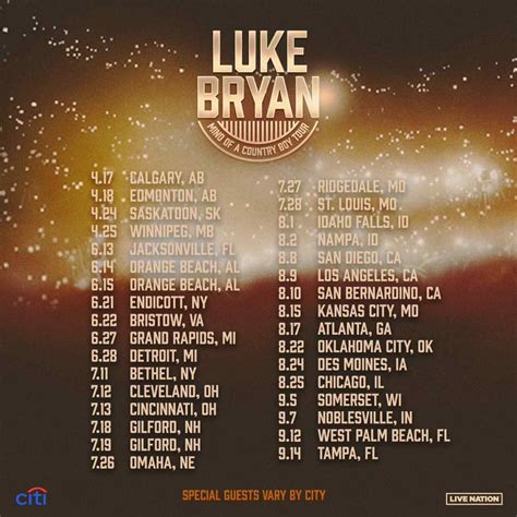 Luke Bryan Announces “Mind Of A Country Boy Tour”