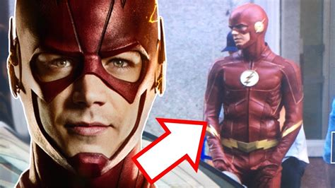 New Flash Suit FIRST LOOK Breakdown The Flash Season 4 YouTube