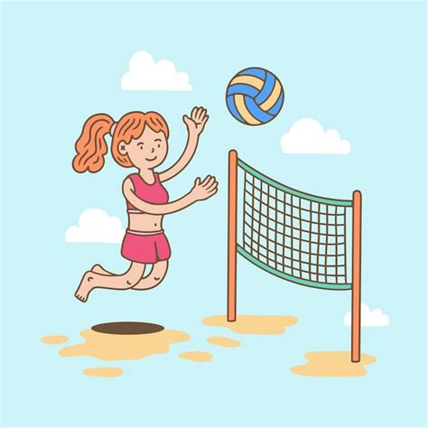 Imágenes de Dibujo Voleibol Descarga gratuita en Freepik