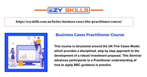 Ppt Business Cases Practitioner Course Powerpoint Presentation Free