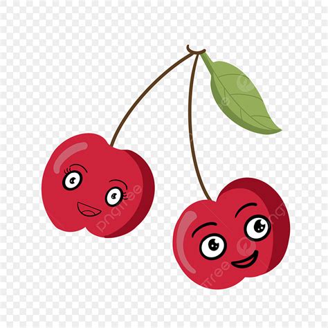 Cherry Illustration Clipart Png Images Smiley Cherry Decoration