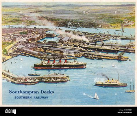 Southampton Docks Aerial Hi Res Stock Photography And Images Alamy