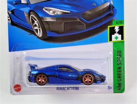 2023 HOT WHEELS RIMAC NEVERA Custom Super Treasure Hunt Wheel Swap