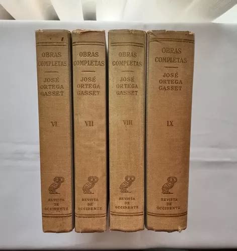 Jose Ortega Y Gasset Obras Completas Revista Occidente Cuotas Sin