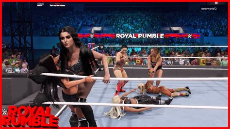 Wwe 2k23 30 Woman Royal Rumble Match Youtube