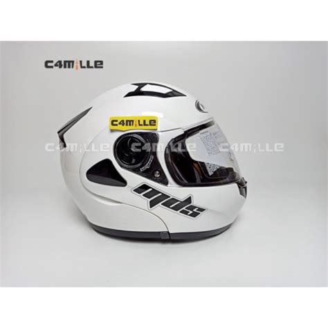 Jual Solid Modular Rider White Jual Murah M Helm Pro Mds Full