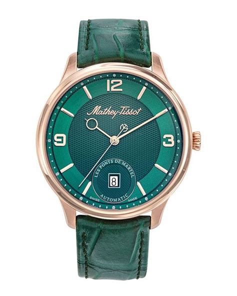 Mathey Tissot Classic Watch In Green For Men Lyst