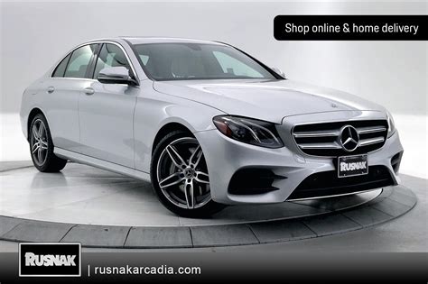 New 2020 Mercedes Benz E Class E 350 4d Sedan In Pasadena 35201659 Rusnak Auto Group