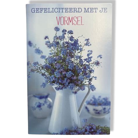 Vormsel Wenskaart X Cm Bloemen Cards Crafts