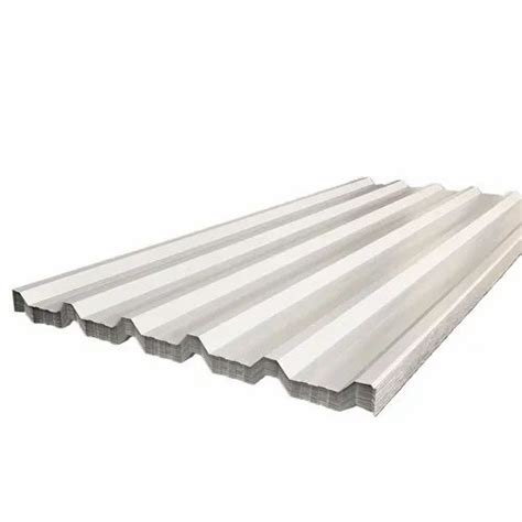 White Cold Rolled Frp Chemical Grade Roofing Sheet For Commercial At