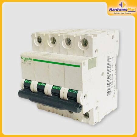 Mcb A Pole Mini Circuit Breaker Schneider Hardwaremart