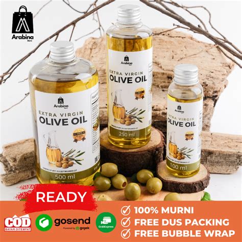 Jual Arabina Minyak Zaitun Extra Virgin Olive Oil Asli Evoo Shopee