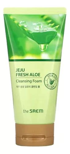 Jeju Fresh Aloe Cleansing Limpiador Facial Espuma Coreana Cuotas Sin