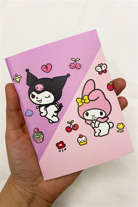 MODAZEY Kuromi Melody Çizgisiz Mini Defter Fiyatı Yorumları Trendyol