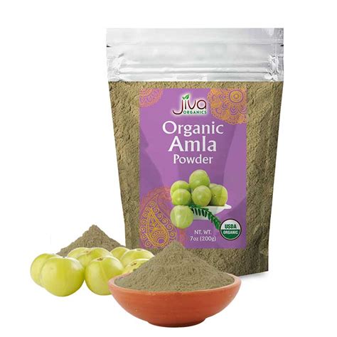 Jiva Organics Amla Powder For Hair Jivaorganicfoods