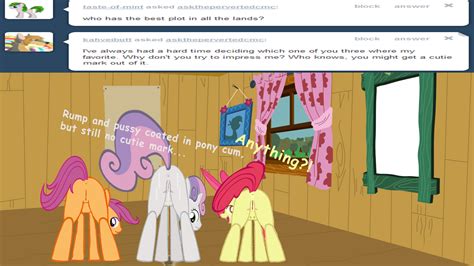 The Big Imageboard Tbib Apple Bloom Cutie Mark Crusaders Deathsia