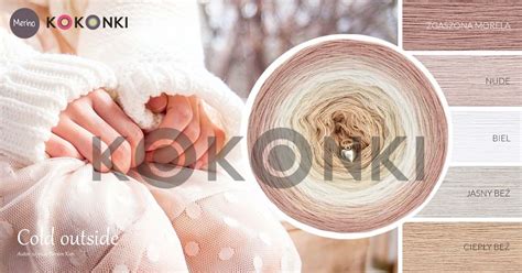 Kokonek Merino Cold Outside Zgaszona Morela Nude Biel Jasny Be Ciep Y Be Kokonki